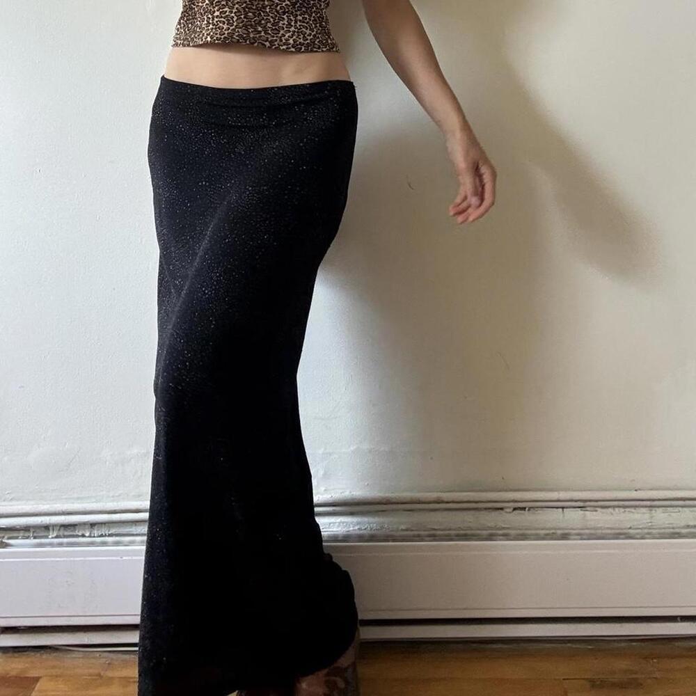 Vintage Metallic Maxi Skirt — Andrea Quinn